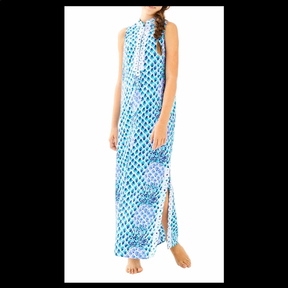 Lilly Pulitzer size 8 girls mini Jane maxi